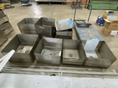 Lot-(13) Various Unfinished Stainless Steel Sinks