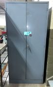 2-Door Storage Cabinet, (Contents Not Included), (Not to Be Removed Until Empty)