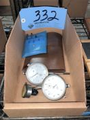 Lot-(3) Dial Indicators and (2) Telescoping Gages in (1) Box