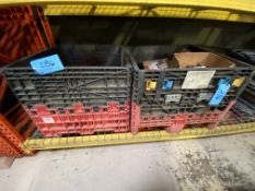 (3) Collapsible Tubs (1) with Contains Misc. Tooling Contents