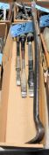 Lot-Scrapers and Pry Bars in (1) Box