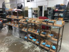 Lot-(9) Various Sections Wire Shelving, (Contents Not Included), (Not to Be Removed Until Empty)