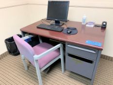 Lot-Desk and Chair in (1) Office