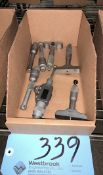 Lot-(3) Depth Micrometers and (4) Bore Micrometers in (1) Box