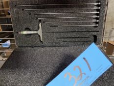Starrett Depth Micrometer with Case