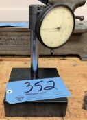 Federal Dial Force Indicator with Black Granite Indicator Stand