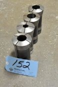 Lot-(4) Hardinge Collets in (1) Row