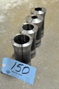Lot-(4) Hardinge Collets in (1) Row