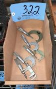 Lot-Point Micrometers and Screw Thread Micrometers in (1) Box
