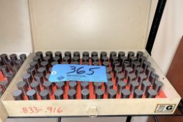.833 - .916 Pin Gage Set