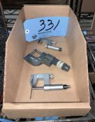 Lot-(3) Thread Check Micrometers in (1) Box