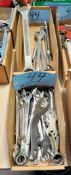 Lot-Mechanics Wrenches in (2) Boxes