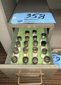 Single Drawer Cabinet with Pin Gages