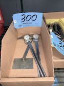 Lot-(1) Mitutoyo and (1) Starrett 8