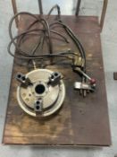 8” 3-Jaw Pneumatic Chuck