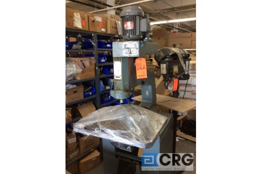 Delta Ru 50 Pin Router Delta RU-50 overhead pin router, 24 in. X 18 in. table, 3 HP