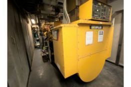 2012 CAT 3520C LFG- Methane gas powered stationary 20 cylinder generator, 1600 kW, 2000 kVA