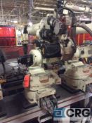 Nachi FD-B4L welding robot with control, OTC WELBEE P500L inverter welder power source with control,