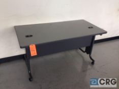 Lot of (8) 5 foot formica portable work tables