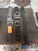 Lot of (3) asst mesh slings