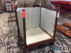 Lot of ( +/- 75) 40 X 40 inch steel stackable storage racks