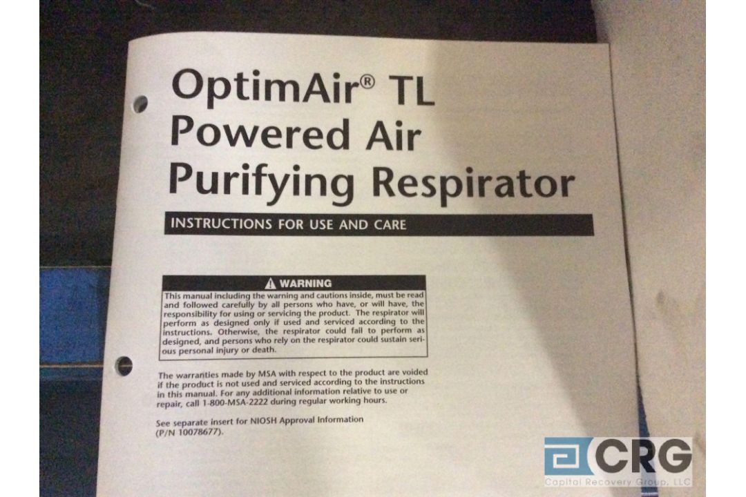 MSA OptimAir TL powered air purifying respirator - Image 2 of 2