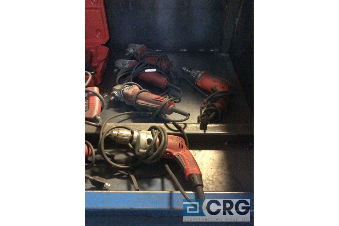 Lot of asst Milwaukee electric tools including (2) sawzall’s (2) drills and (5) small grinders - Image 3 of 3