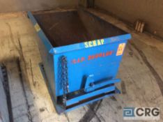 3000 lb capacity self dumping hopper, 32 X 52 inches size