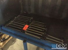 Lot of asst heavy duty wrenches and asst ratchets and sockets