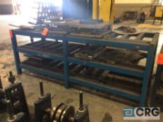 4 X 10 foot heavy duty die storage table (LOCATED IN ROLL FORMER AREA) NO CONTENTS TABLE ONLY