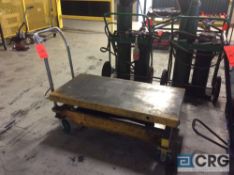 24 X 48 inch portable die lifting tble