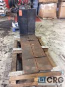 Set of 5 foot X 9 1/2 inch forklift forks