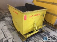 6000 lb capacity self dumping hopper, 40 X 60 inches size