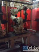 Nachi FD-B4L welding robot with control, OTC WELBEE P500L inverter welder power source with control,
