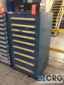 Stanley Vidmar 9-drawer parts cabinet
