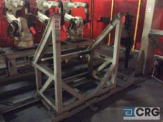 4 X 8 foot fixture welding table with mounted sensors, subject to entirety bid