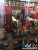 Nachi FD-B4L welding robot with control, OTC WELBEE P500L inverter welder power source with control,