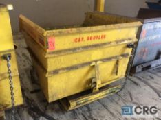 Roura Hopper 2 cubic yard self dumping hopper, 8000 lb capacity, 56 X 64 inches size