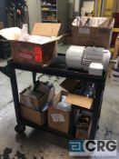 Lot of RAS FOLDER PARTS including misc NEW TOOLING, RAS upper beam motor (NEW), misc boards and