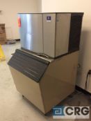 Manitowoc SY0504A ice machine with under cube storage bin
