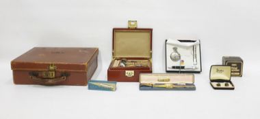 Assorted collectables to include costume jewellery, magnifying lenses, pens, etc