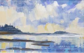 Michael B Edwards Oil on board 