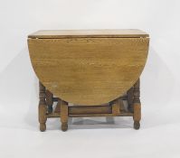 Office chair and an oak drop-leaf dining table (2)