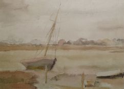 Bernard Adeney (1878-1966) Watercolour and pencil drawing  