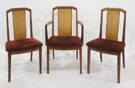 G-Plan extending dining table and six chairs (7)