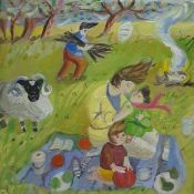 Anthea Craigmyle (b.1933) Oil on canvas 