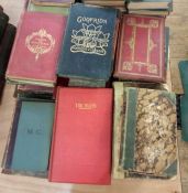 Quantity of bindings and antiquarian, mainly poetry (1 box)