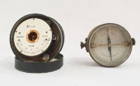Telegraph Works Silvertown of London compass and Ohmmeter marked 'Edelmann of Muchen' (2)