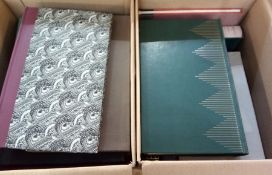 Quantity of folio society books, various dates 1945, 1960's (1 box not 2 )