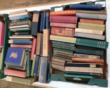 Various volumes, mainly relating to poetry, including: Griffis, William Elliot  